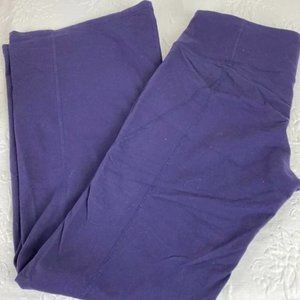 Athleta Purple Yoga Pants Size Large Petite